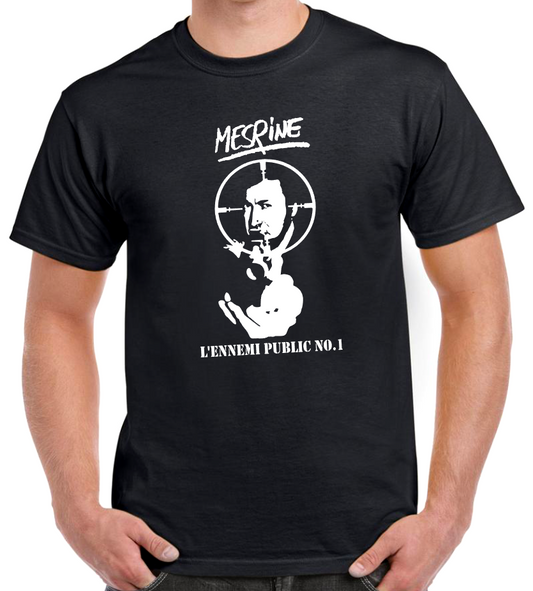 T-shirt Mesrine ennemi public numero un