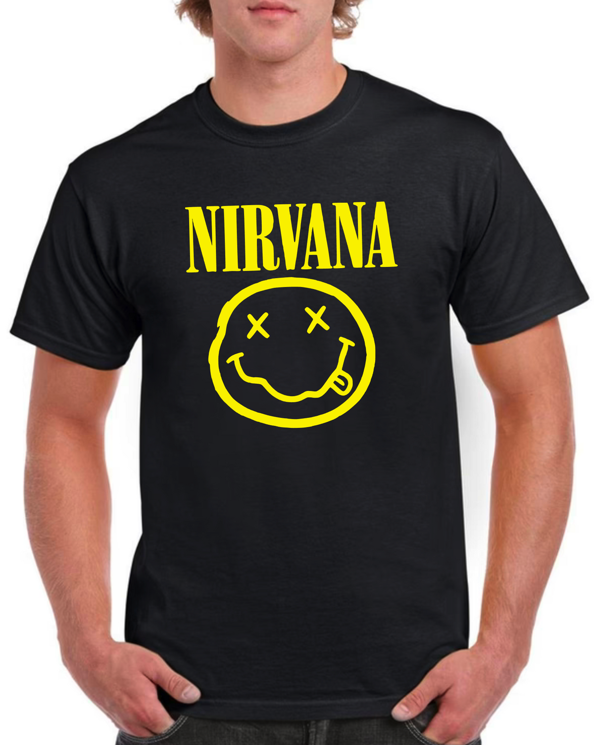 T-shirt NIRVANA SMEELS LIKE TEEN SPIRIT KURT COBAIN