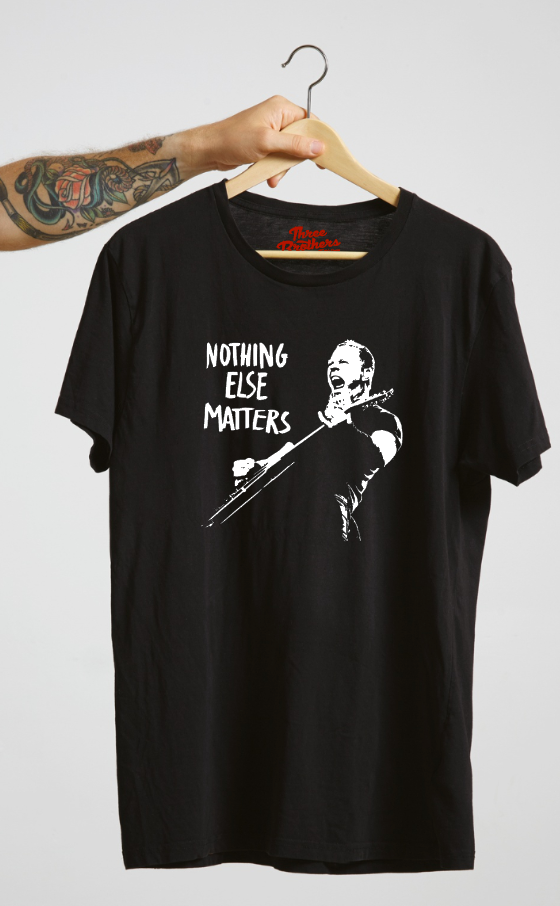 T-shirt METALLICA Nothing else matters