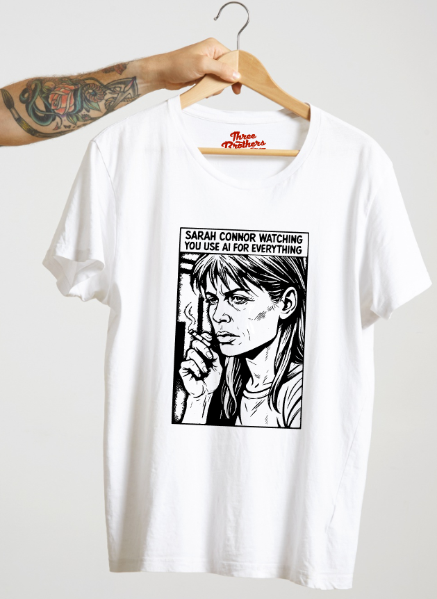 T-shirt SARAH CONNOR AI TERMINATOR