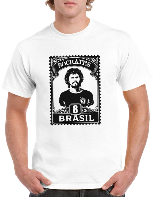 T-shirt Socrates Brazil