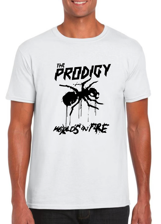 T-shirt THE PRODIGY WORLD ON FIRE