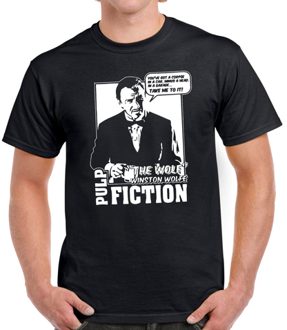 T-shirt THE WOLF PULP FICTION