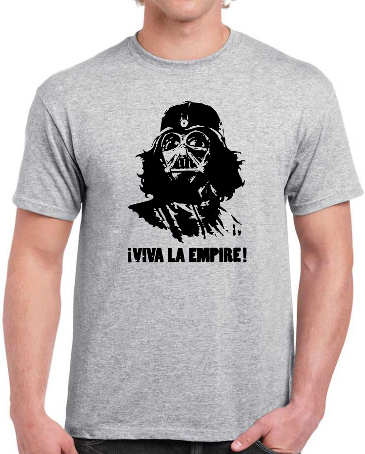 T-shirt avec DARK VADOR, VIVA LA EMPIRE HASTA SIEMPRE