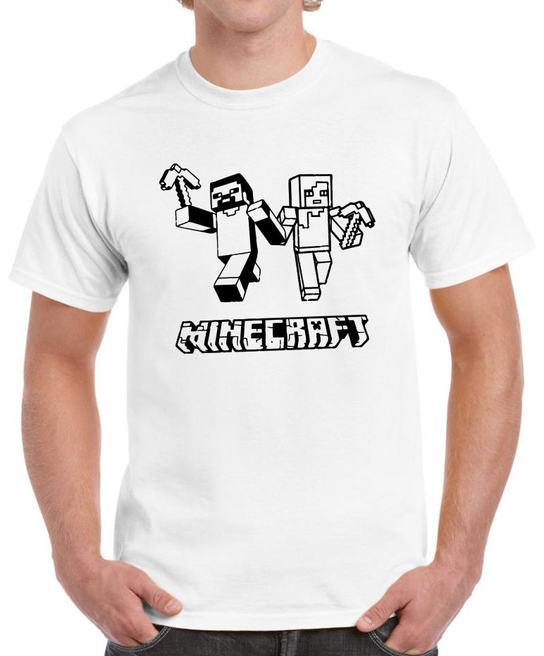 T-shirt_avec_MINECRAFT