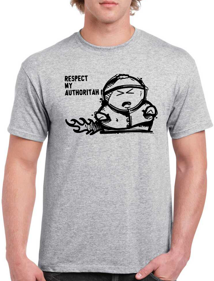 T-shirt avec SOUTH PARK, avec CARTMAN