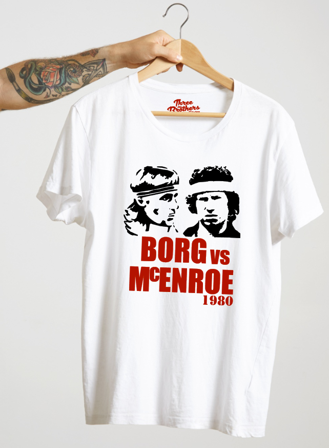 T-shirt bjorn Borg John Mcenroe