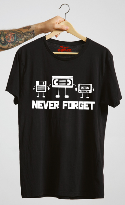 T-shirt never forget disc