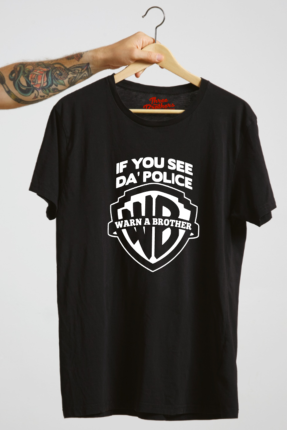 Tee shirt police Warner brothers