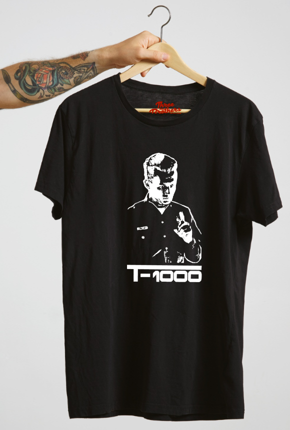 T-shirt terminator 2 T-1000 robert patrick