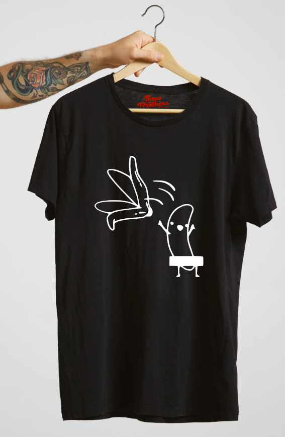 T-shirt Naked BANANA