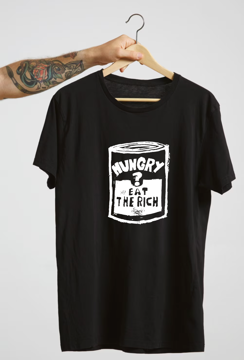 T-shirt HUNGRY ? EAT THE RICH
