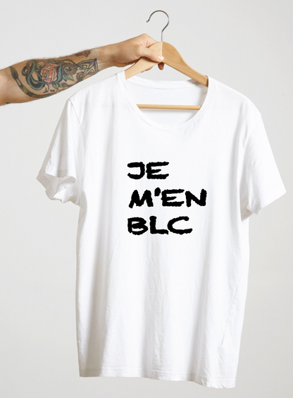 T-shirt JE M'EN BLC