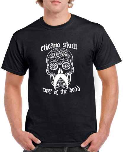 T-shirt CHICANO SKULL, DAY OF THE DEAD