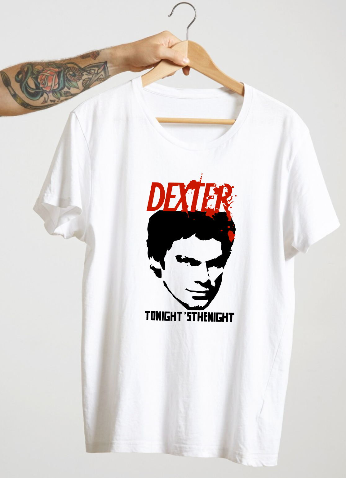 T-shirt DEXTER, TONIGHT'S THE NIGHT