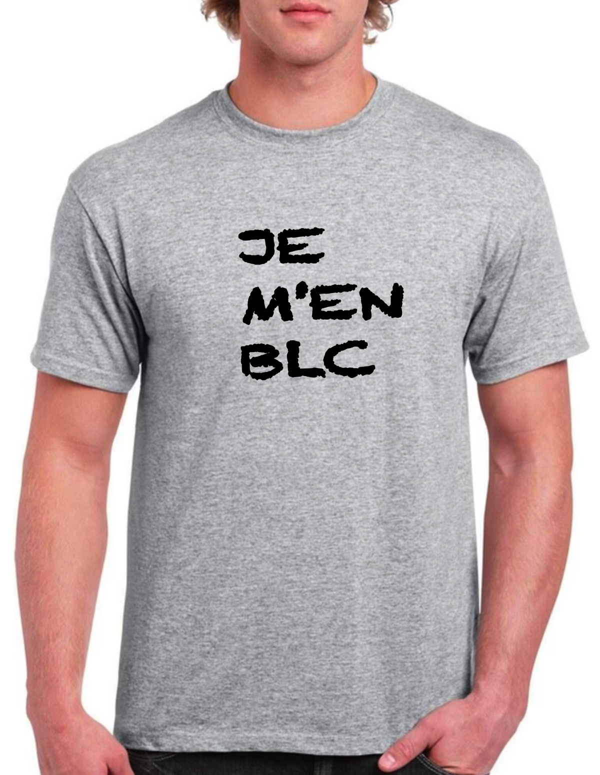 T-shirt JE M'EN BLC