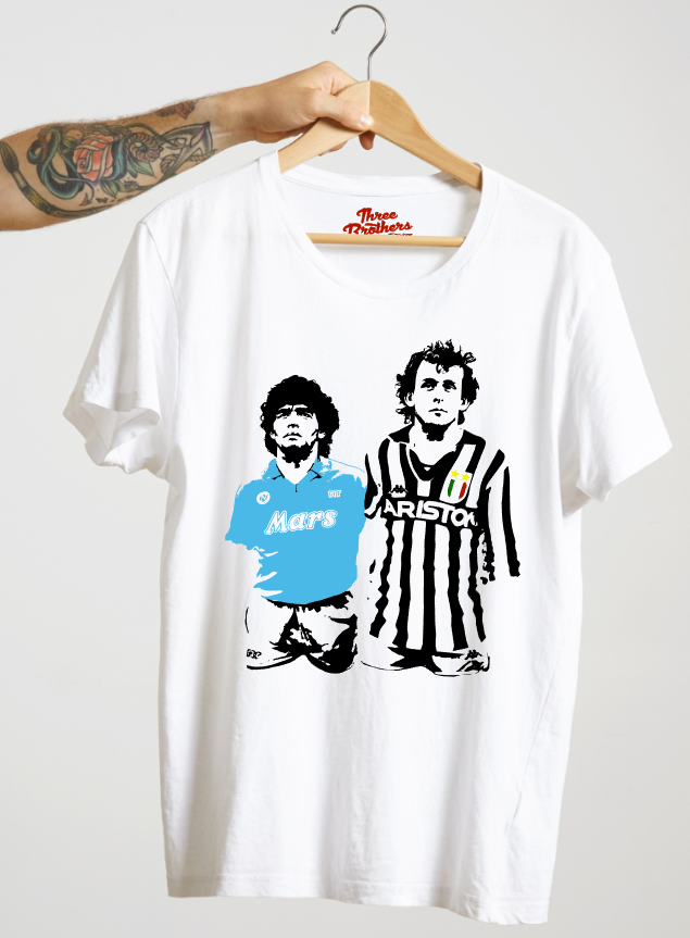 T-shirt MARADONA PLATINI