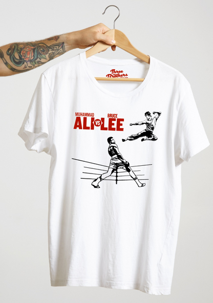T-shirt MUHAMMAD ALI VS BRUCE LEE