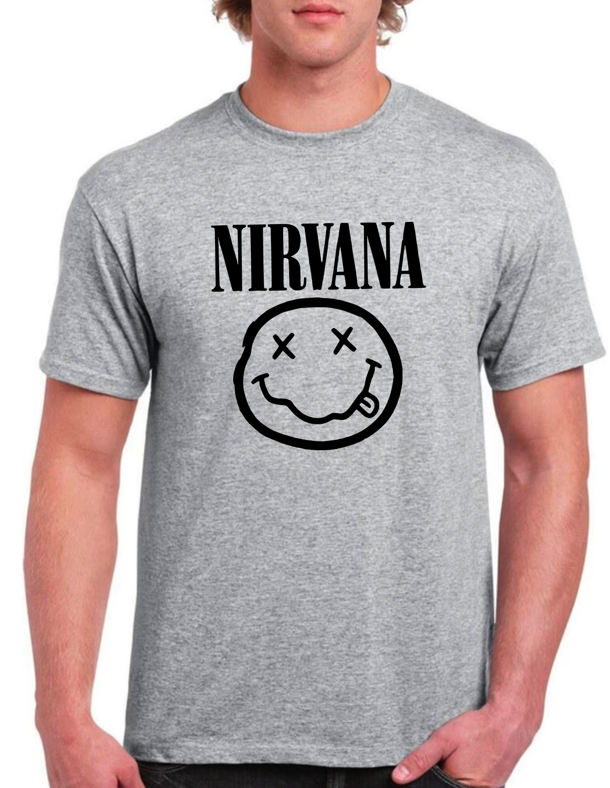 T-shirt NIRVANA SMEELS LIKE TEEN SPIRIT KURT COBAIN
