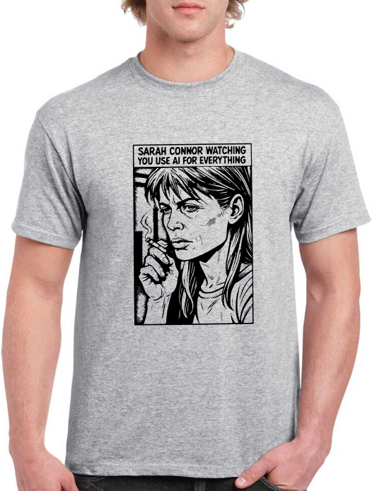 T-shirt SARAH CONNOR AI