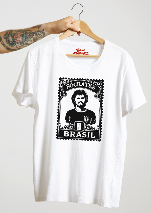 T-shirt Socrates Brazil