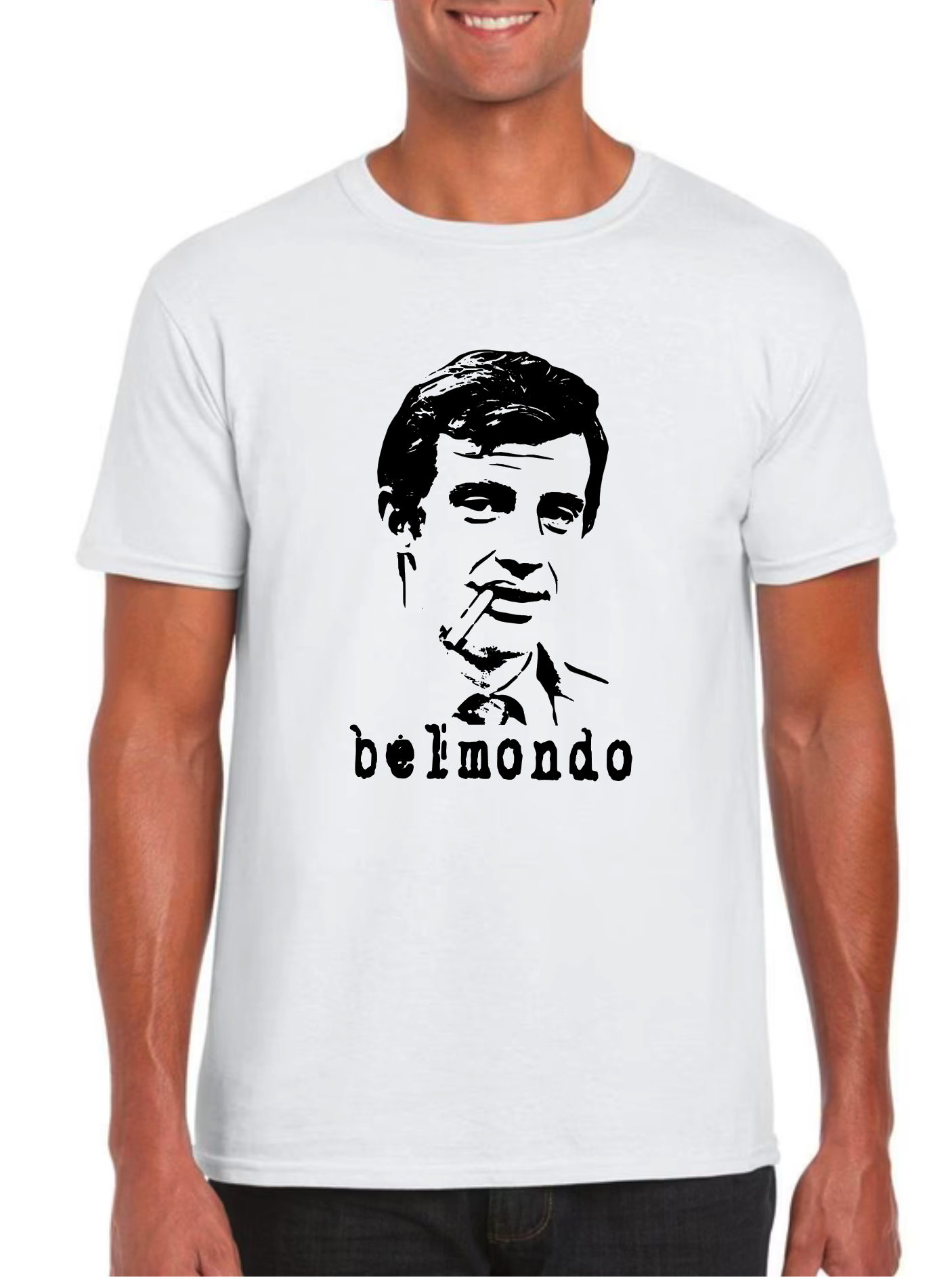 T-shirt avec JEAN PAUL BELMONDO
