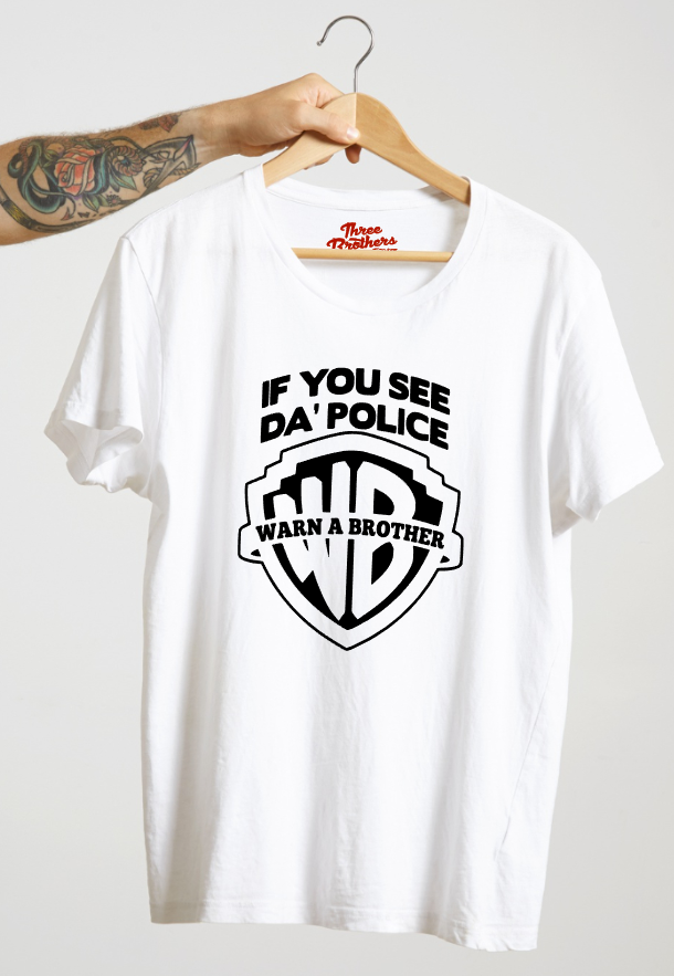 Tee shirt police Warner brothers