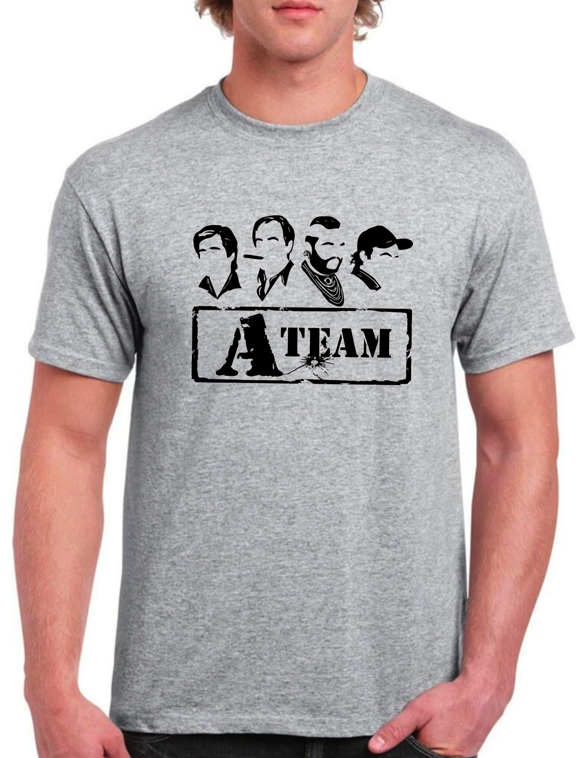 T-shirt A TEAM l'equipe tout risque