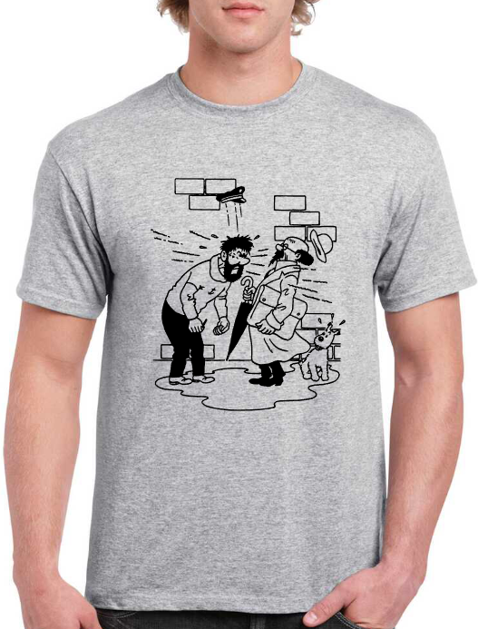 T-shirt CAPITAINE HADDOCK ET Pr TOURNESOL