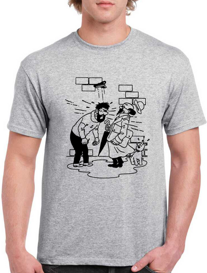 T-shirt CAPITAINE HADDOCK ET Pr TOURNESOL