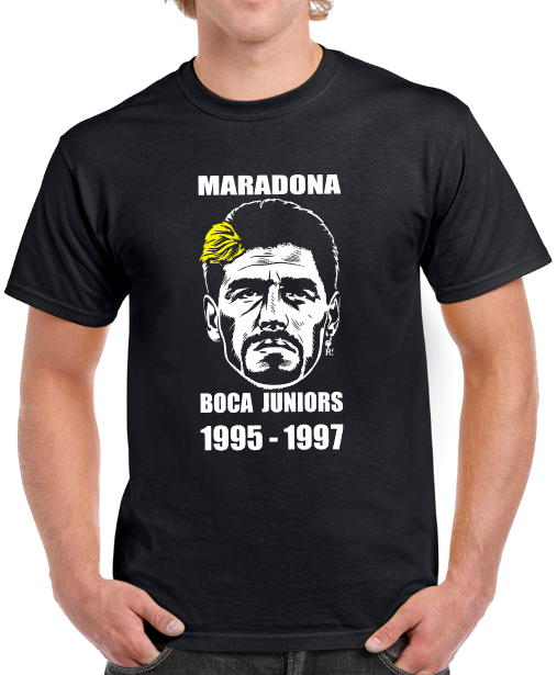 Tshirt DIEGO MARADONA BOCA JUNIORS