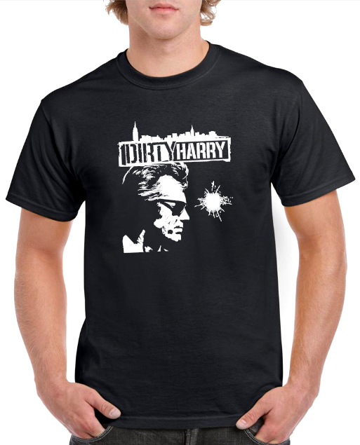 T-shirt Dirty Harry Clint Eastwood