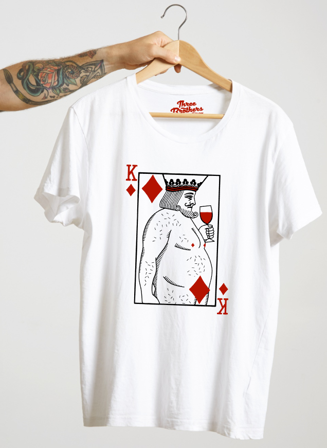 T-shirt FOUR OF KING