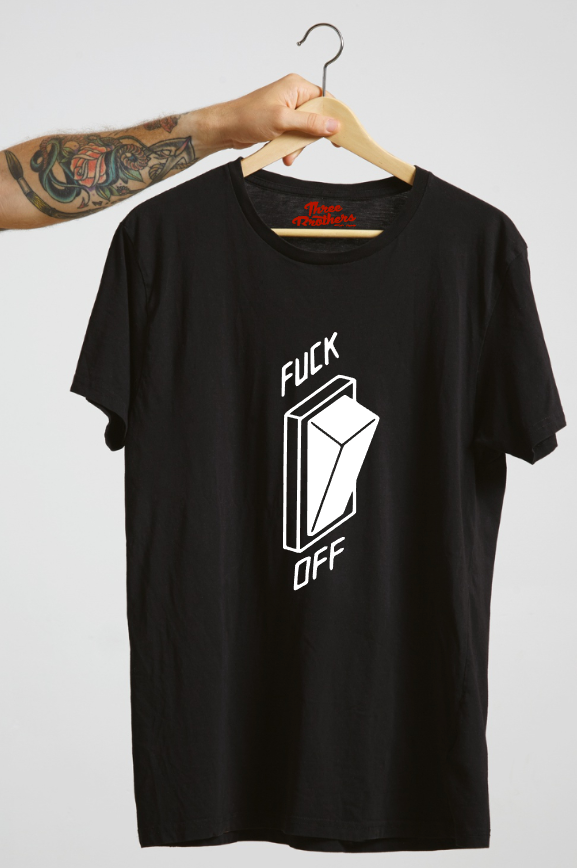 T-shirt FUCK OFF FUNNY DROLE