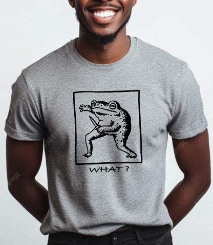 T-shirt Grenouille Frog What