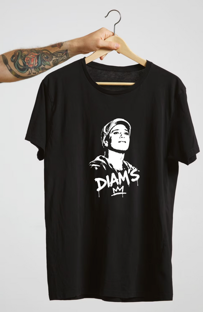 T-shirt HIP HOP RAP FRANCAIS DIAM'S