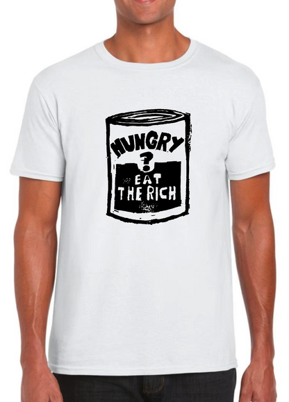 T-shirt HUNGRY ? EAT THE RICH