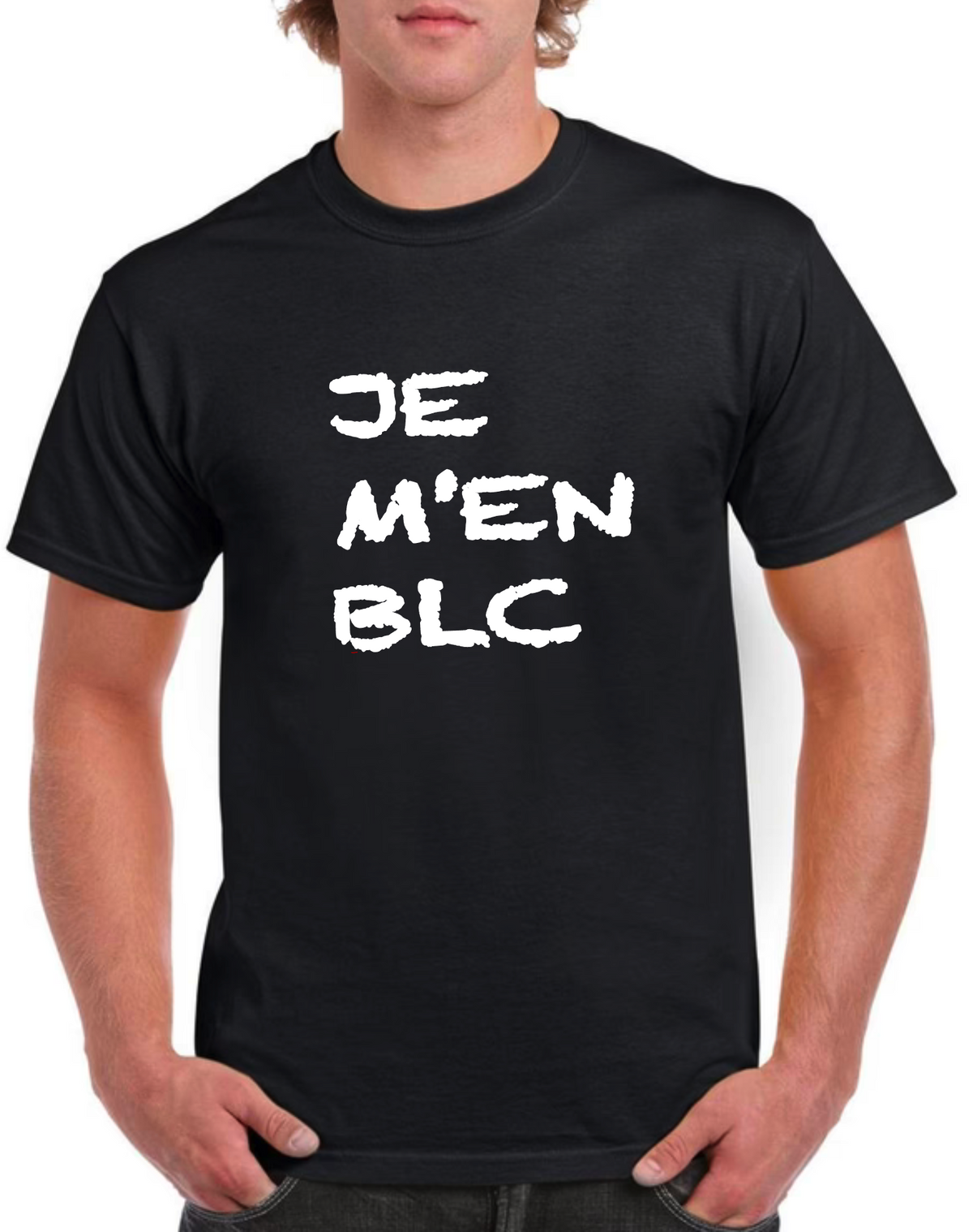 T-shirt JE M'EN BLC
