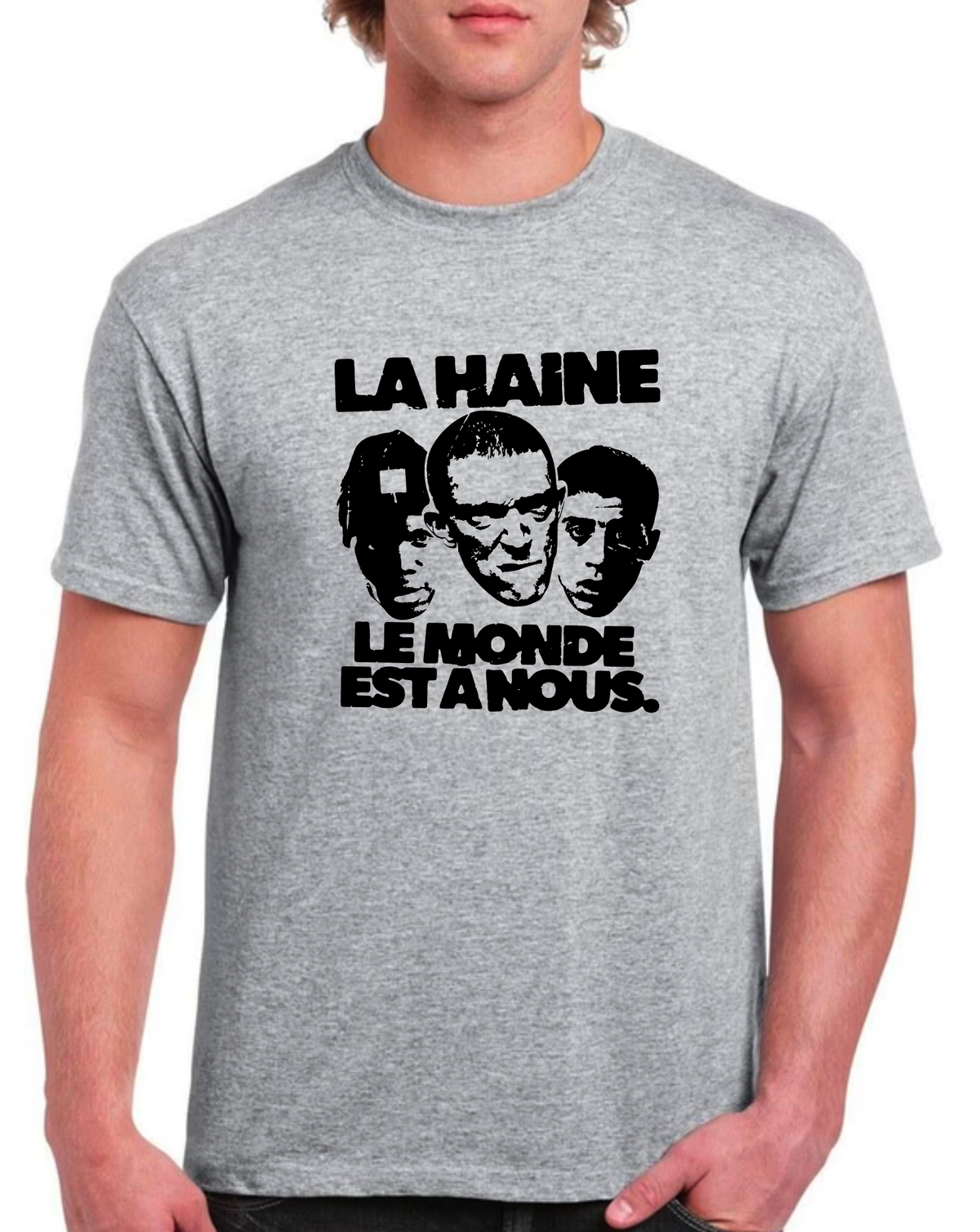 T-shirt LA HAINE, LE MONDE EST À NOUS