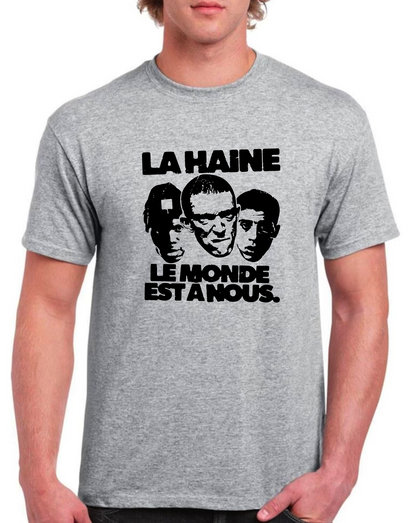 T-shirt LA HAINE, LE MONDE EST À NOUS