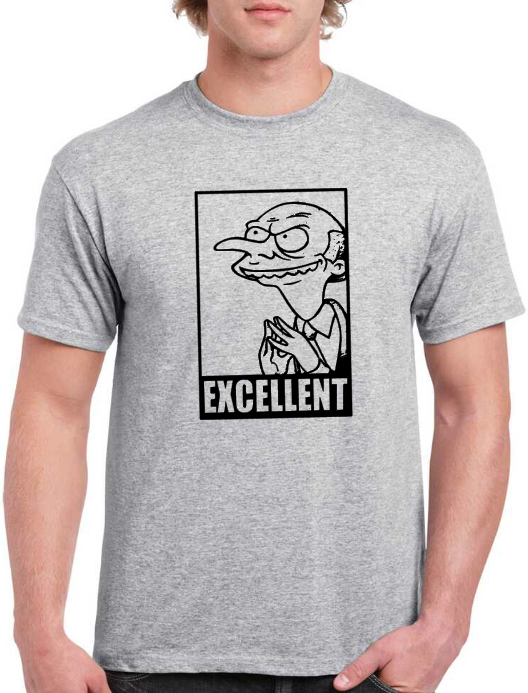 T-shirt Mr BURNS EXCELLENT