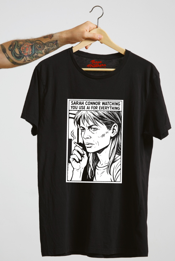 T-shirt SARAH CONNOR AI TERMINATOR