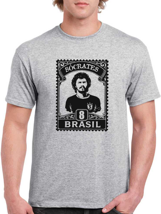 T-shirt Socrates Brazil