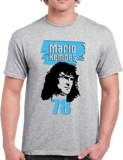 T-shirt avec MARIO KEMPES 1978