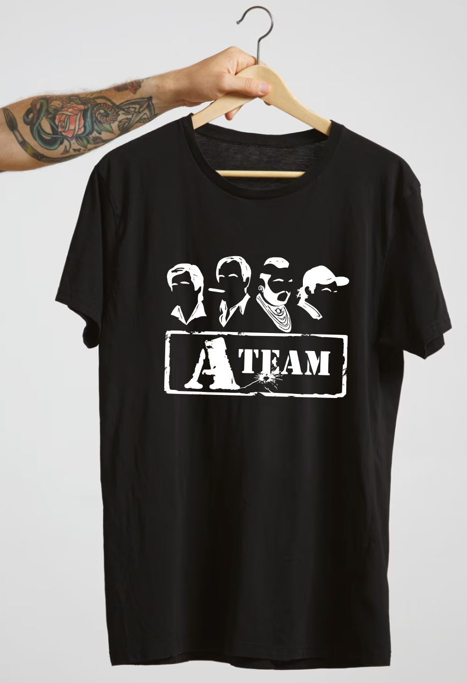 T-shirt A TEAM l'equipe tout risque
