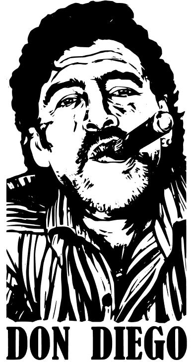 T-shirt DON DIEGO MARADONA