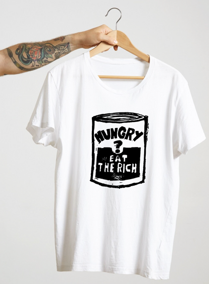 T-shirt HUNGRY ? EAT THE RICH