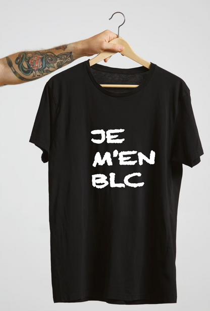 T-shirt JE M'EN BLC
