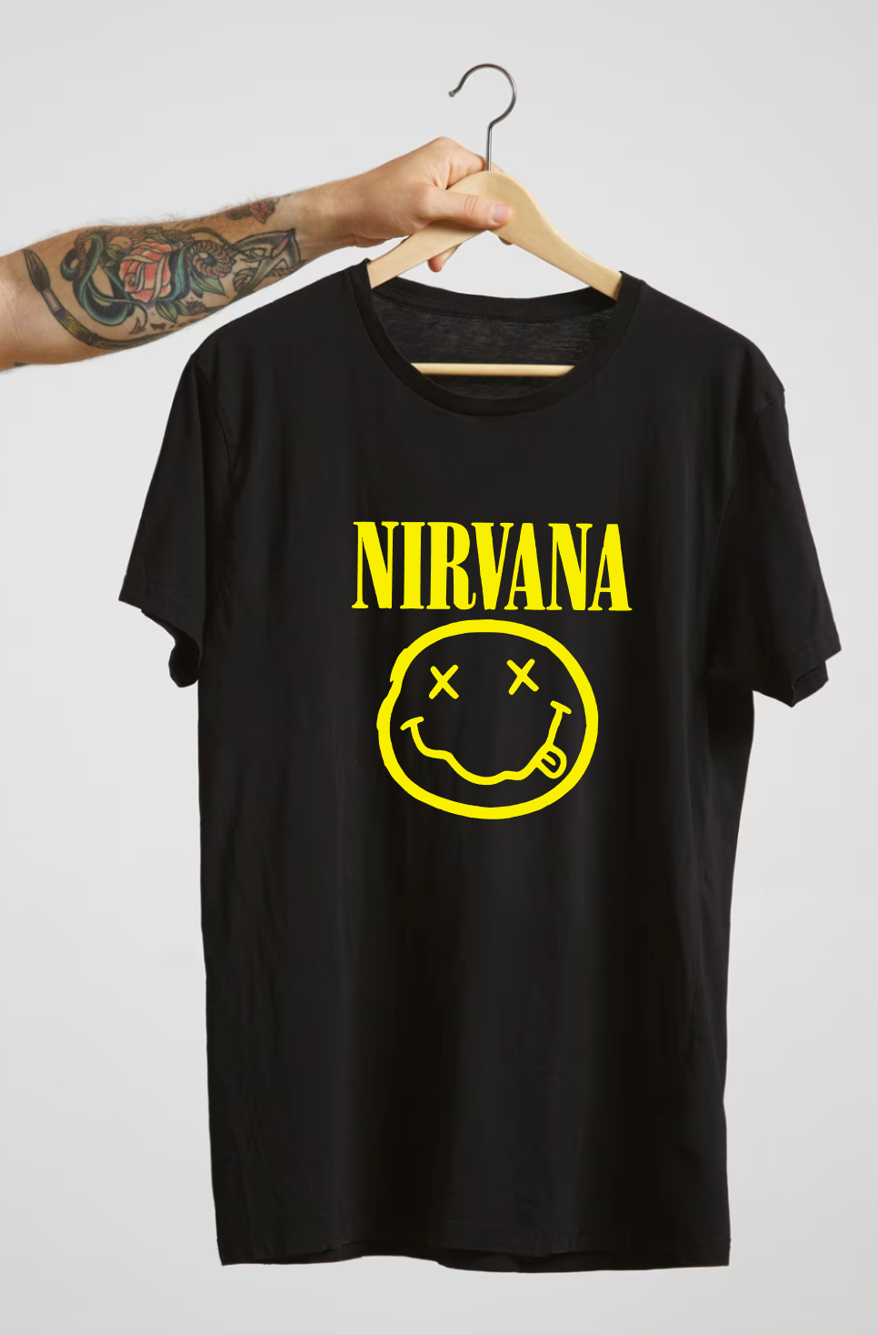 T-shirt NIRVANA SMEELS LIKE TEEN SPIRIT KURT COBAIN