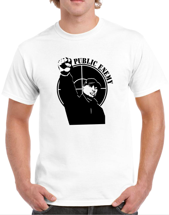 t-shirt CHUCK D FIGHT THE POWER